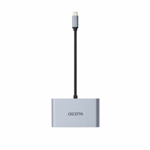 DICOTA D32064 stacja dokująca Tablet/Smartfon/Laptop Srebrny