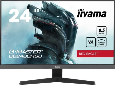 Iiyama G-MASTER GC2480HSU-B1 monitor komputerowy 61 cm (24") 1920 x 1080 px Full HD LED Czarny