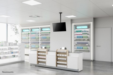 Neomounts FPMA-C050BLACK uchwyt do tablic informacyjnych 76,2 cm (30") Czarny