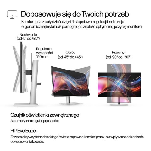 HP 27-calowy monitor Pro seria 7 QHD Thunderbolt 4 - 727pu