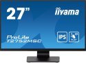 Monitor iiyama ProLite T2752MSC-B1 komputerowy 68,6 cm (27") 1920 x 1080 px Full HD LED Ekran dotykowy Czarny
