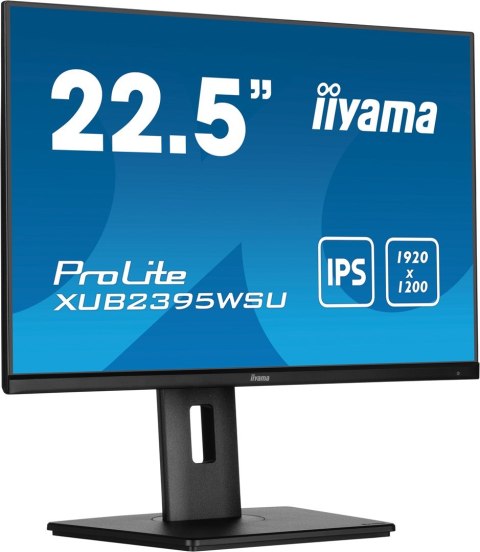 Iiyama ProLite XUB2395WSU-B5 monitor komputerowy 57,1 cm (22.5") 1920 x 1200 px WUXGA LCD Czarny