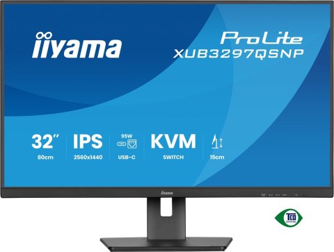 Monitor IIYAMA 80.0cm (32,0") XUB3297QSNP-B1 16:9 2xHDMI+DP+USB-C