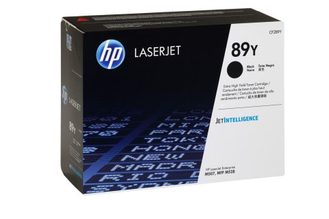 HP 89Y oryginalny czarny toner LaserJet o bardzo dużej wydajności