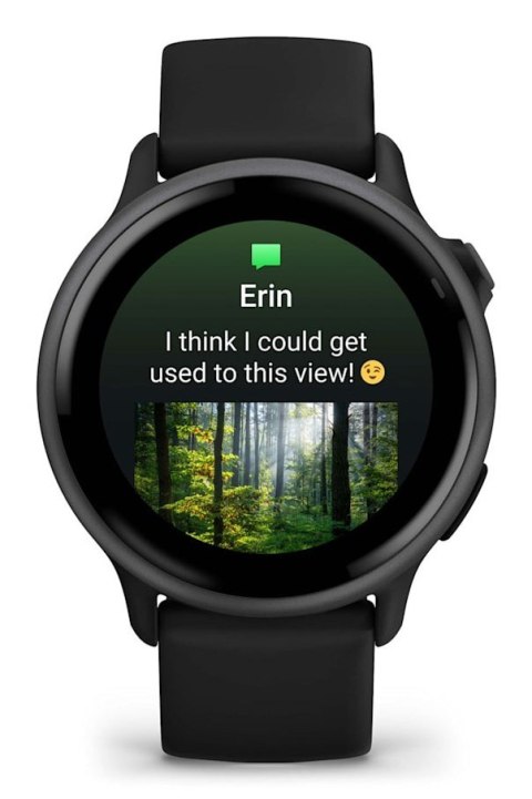 Zegarek sportowy Garmin Vivoactive 6 AMOLED 42mm Black Slate\Czarny