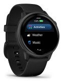 Zegarek sportowy Garmin Vivoactive 6 AMOLED 42mm Black Slate\Czarny