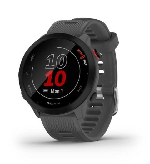 Zegarek sportowy Garmin Forerunner 55 42mm, monterra grey
