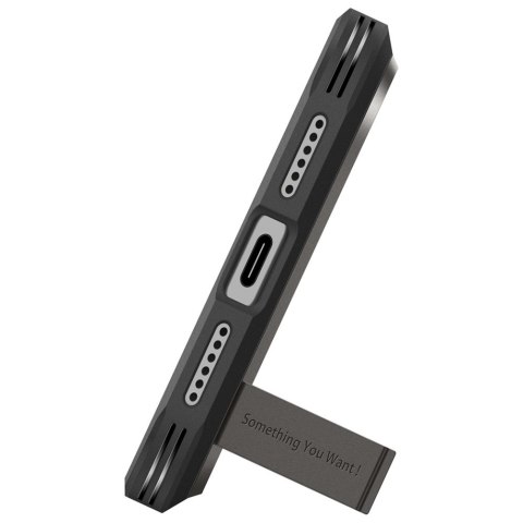 Etui Spigen Tough Armor "T" MAG MagSafe do iPhone 17 Pro Max gunmetal