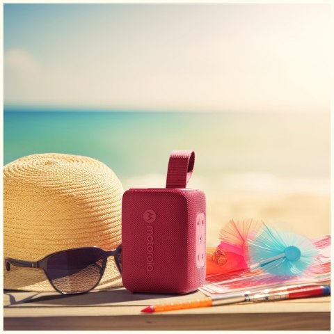 Głośnik Bluetooth Motorola ROKR 300 7W IP67 czerwony