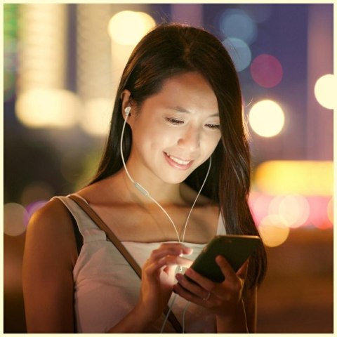 Słuchawki douszne Motorola Earbuds 3C-S USB-C biały