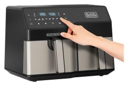 Frytkownica beztłuszczowa Black+Decker Air Fryer Dual Basket BXAF9000E