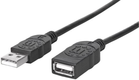 Kabel USB MANHATTAN USB 2.0 typ A (gniazdo) 1