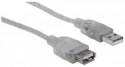 Kabel USB MANHATTAN Typ A (gniazdo) 1.8