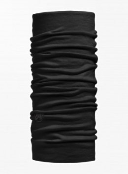 Chusta wielofunkcyjna Buff Merino Lightweight, solid black