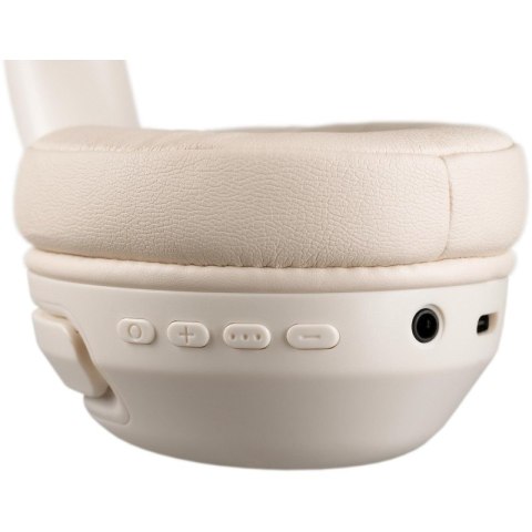 DEFENDER SŁUCHAWKI NAUSZNE BLUETOOTH FREEMOTION B475 ANC BEŻOWE 63475