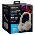 DEFENDER SŁUCHAWKI NAUSZNE BLUETOOTH FREEMOTION B475 ANC BEŻOWE 63475