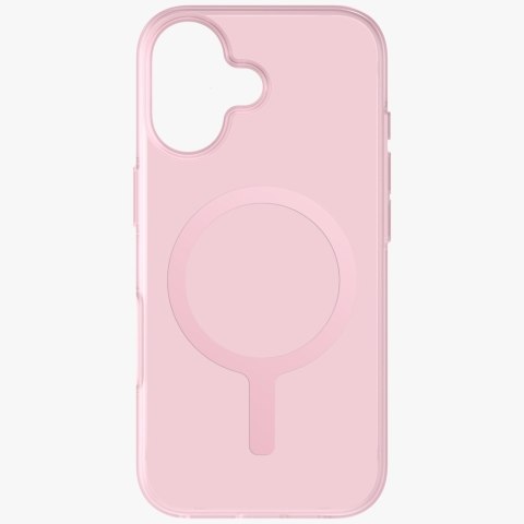 Etui UNIQ Clario do iPhone 17 Magclick Charging różowy