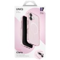 Etui UNIQ Clario do iPhone 17 Magclick Charging różowy