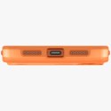 Etui UNIQ Clario do iPhone 17 Pro Max Magclick Charging pomarańczowy