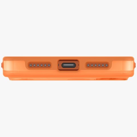 Etui UNIQ Clario do iPhone 17 Pro Max Magclick Charging pomarańczowy