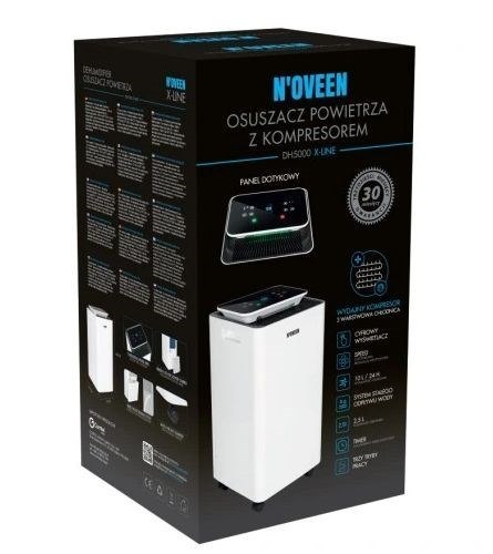 Osuszacz powietrza z kompresorem NOVEEN DH5000 X-LINE