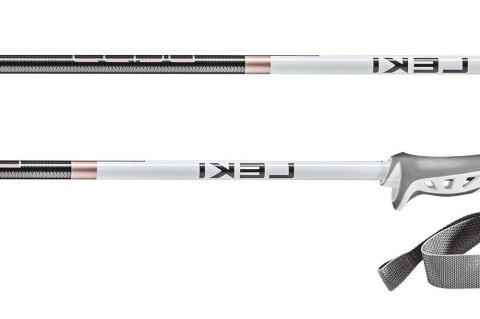 Kije narciarskie LEKI Bliss 120cm, resegold