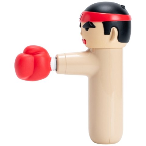 Mini pistolet do masażu 4smarts ACECOOL KungFu Boxer beżowy