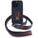 Red Bull RBHMP16X24SISOLRV iPhone 16 Pro Max 6.9" hardcase Silicone Strap and Vertical Logo MagSafe granatowy