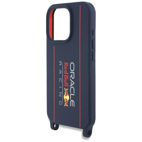 Red Bull RBHMP16X24SISOLRV iPhone 16 Pro Max 6.9" hardcase Silicone Strap and Vertical Logo MagSafe granatowy