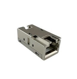 Adapter łącznik RJ45 Cat6A STP 1:1 F/F