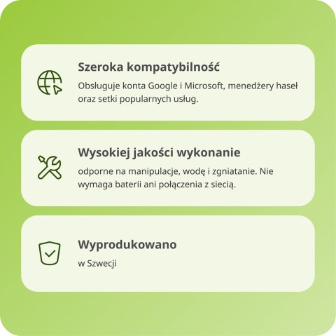 Klucz Sprzętowy Yubico YubiKey 5C U2F FIDO