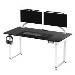 Biurko, elektycznie regulowany, 160X75 cm, 72-118 cm, UPLIFT, z podkładką pod mysz XXL, ULTRADESK
