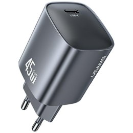 Ładowarka sieciowa USAMS T66 45W GaN Fast Charger tarnish
