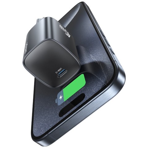 Ładowarka sieciowa USAMS T66 45W GaN Fast Charger tarnish