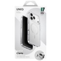 Etui UNIQ Clario do iPhone 17 Pro Max Magclick Charging przezroczysty