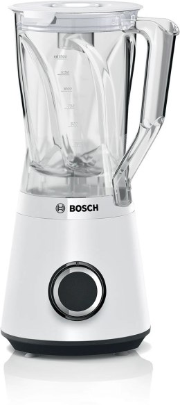 Blender Bosch MMB6141W VitaPower Seria 4 Blat stołu 1200 W Materiał słoika Tritan Pojemność słoika 1,5 L Biały