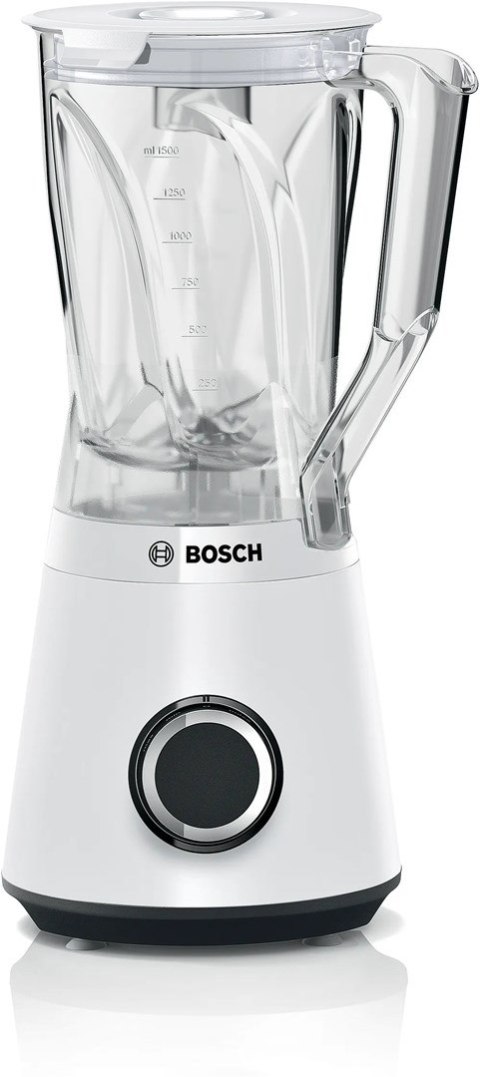 Blender Bosch MMB6141W VitaPower Seria 4 Blat stołu 1200 W Materiał słoika Tritan Pojemność słoika 1,5 L Biały