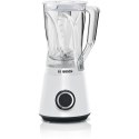 Blender Bosch MMB6141W VitaPower Seria 4 Blat stołu 1200 W Materiał słoika Tritan Pojemność słoika 1,5 L Biały