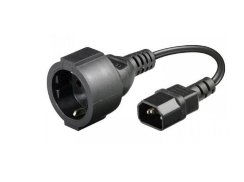 Kabel zasilający MANHATTAN IEC320 C14 0.23m. 353731