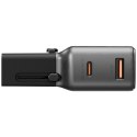 Ładowarka sieciowa Energea TravelGo Adapter 35 USB-A/USB-C 35W grafitowo-czarny
