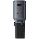 Ładowarka sieciowa Energea TravelGo Adapter 45 2xUSB-C 45W grafitowo-czarny