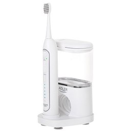 Adler | 2-in-1 Water Flossing Sonic Brush | AD 2180w | Rechargeable | For adults | Number of brush heads included 2 | Number of 