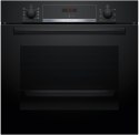Piekarnik BOSCH HBA514BB3 + prowadnice teleskopowe 1 poziomowe BOSCH HEZ538000