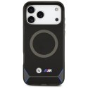 Etui BMW M IML Metal Buttons & Logo MagSafe do iPhone 17 Pro Max niebieski