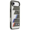 Etui BMW M IML Metal Buttons Tricolor Lines MagSafe do iPhone Air antracyt