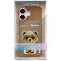 Etui Nimmy Cool&Cute 2.0 Bear do iPhone 17 beżowy