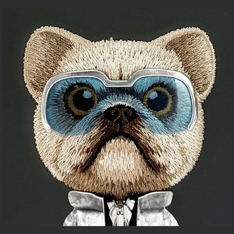 Etui Nimmy Cool&Cute 2.0 Dog do iPhone 17 czarny