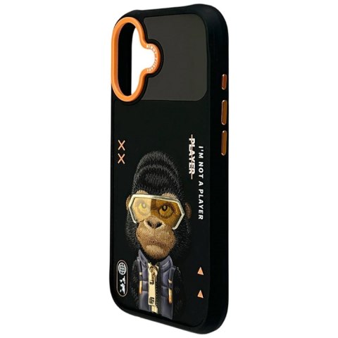 Etui Nimmy Cool&Cute 2.0 Gorilla do iPhone 17 czarny
