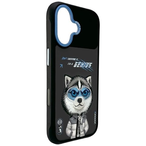 Etui Nimmy Cool&Cute 2.0 Wolf do iPhone 17 czarny