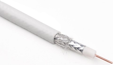 Kabel przewód koncentryczny satelitarny 1.0CCS RG6 100M MCTV-572